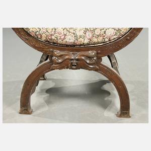 Scherensessel Neorenaissance