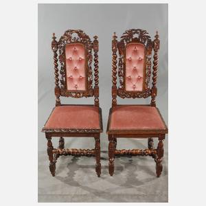 Sechs Stühle Neobarock