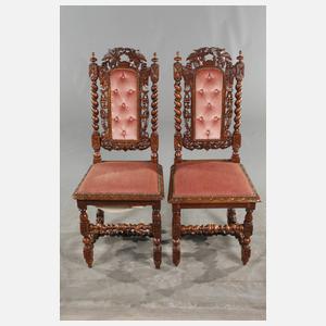 Sechs Stühle Neobarock