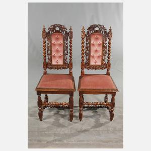 Sechs Stühle Neobarock