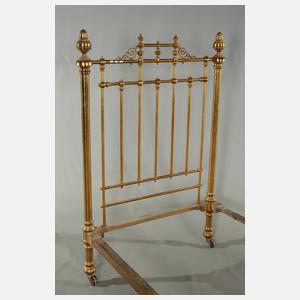 Prächtiges Messingbett Historismus