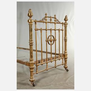 Prächtiges Messingbett Historismus