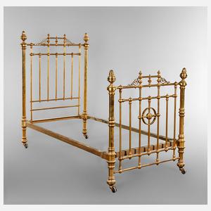 Prächtiges Messingbett Historismus