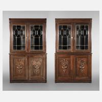 Paar Bücherschränke111