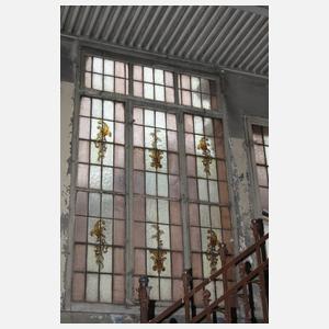 Großes Bleiglasfenster