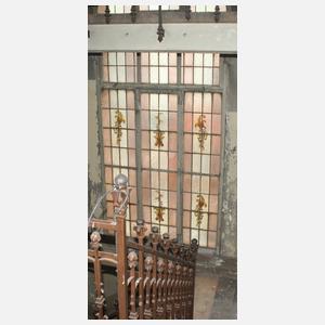 Großes Bleiglasfenster