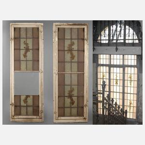 Großes Bleiglasfenster