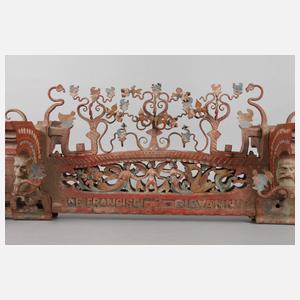 Achse eines sizilianischen Prunkwagens