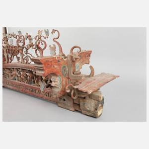 Achse eines sizilianischen Prunkwagens