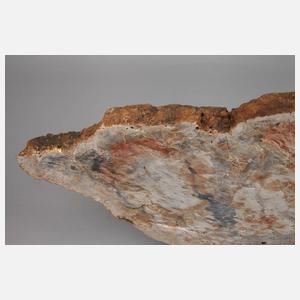 Versteinerte Baumscheibe