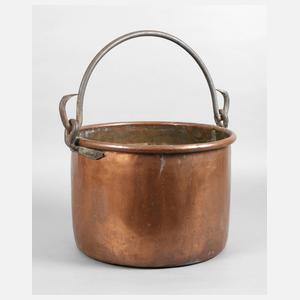 Großer Kupferkessel