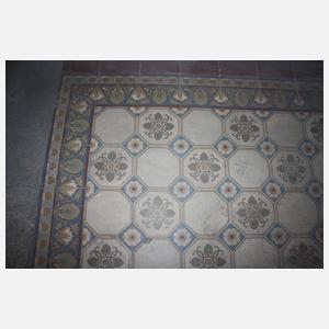 Fliesenboden Jugendstil