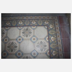 Fliesenboden Jugendstil