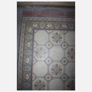 Fliesenboden Jugendstil