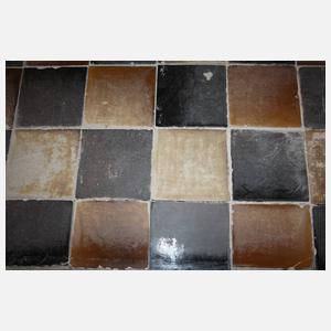 Historischer Kachelboden