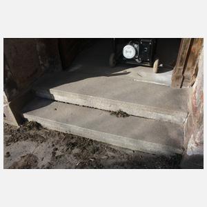 Herrschaftliche Treppenanlage Granit