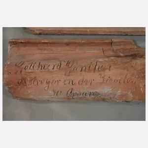 Konvolut Feierabendziegel