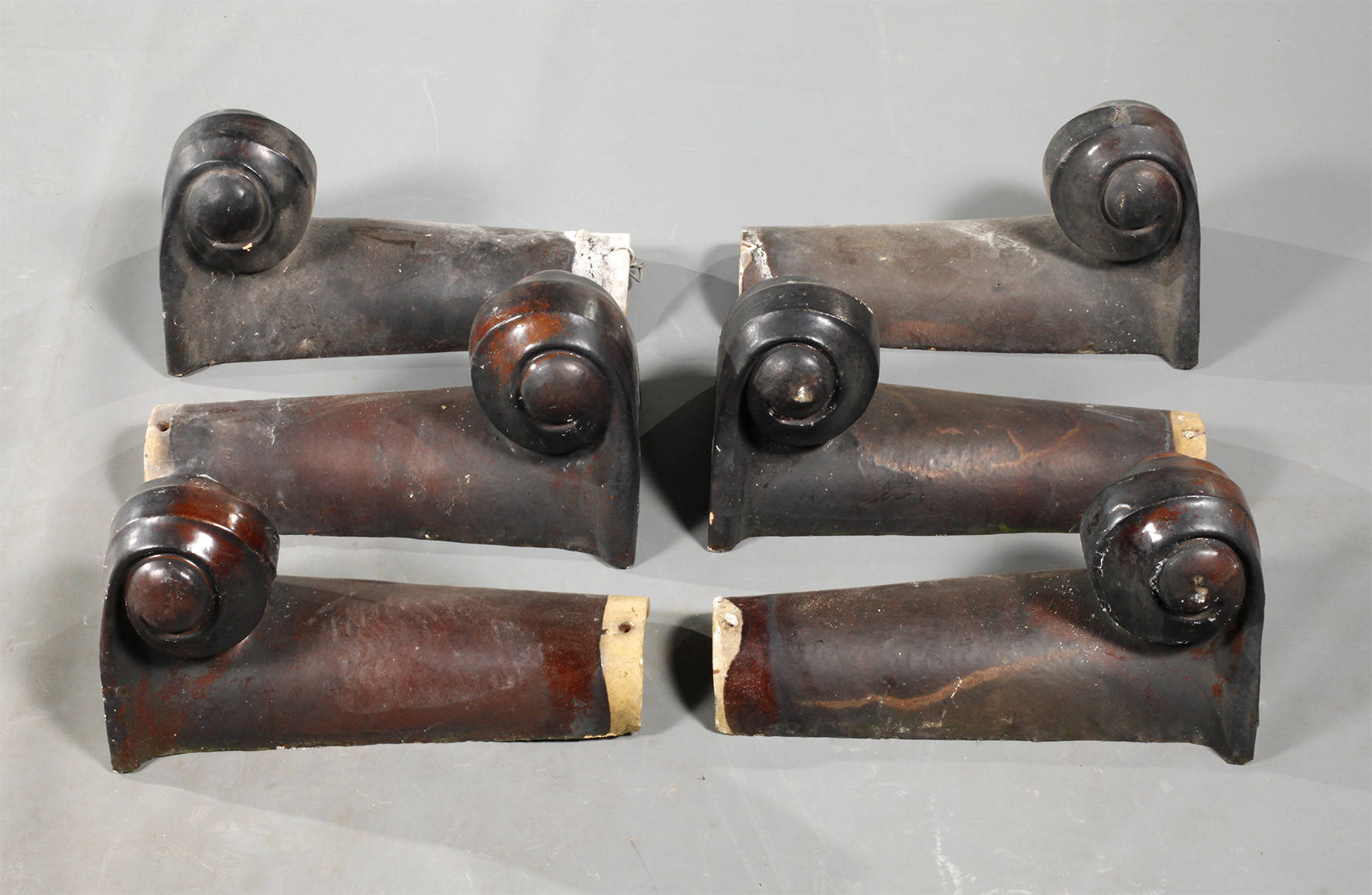 Konvolut Firstziegel