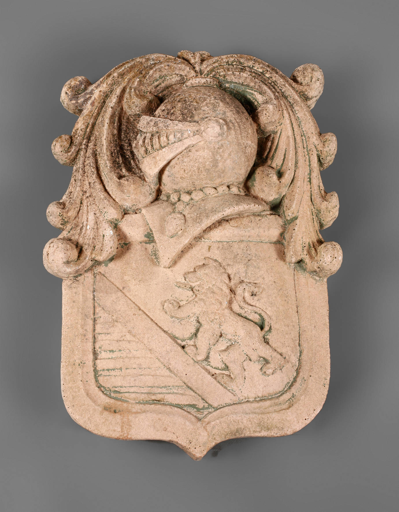 Gartenplastik Wappen