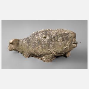 Brunnenfigur Fisch