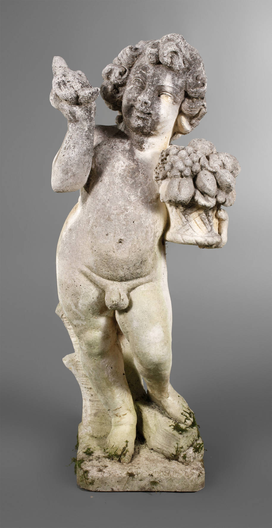 Gartenplastik Putto