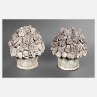 Paar Pfeilerbekrönungen111