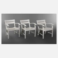 Drei Gartenstühle111