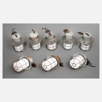 Acht Industrielampen111