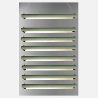 Acht Industrieleuchten111