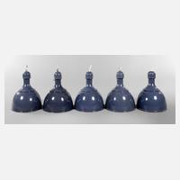 Fünf Industrielampen111