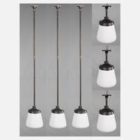 Sechs Industrielampen111