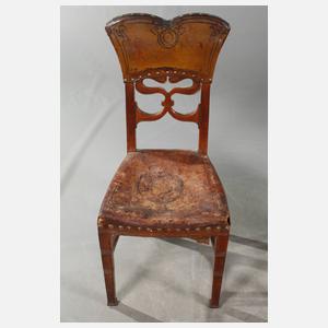 Sechs Stühle Jugendstil