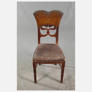 Sechs Stühle Jugendstil