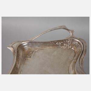 Silbertablett Jugendstil