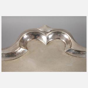 Silbertablett Jugendstil