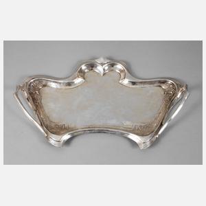 Silbertablett Jugendstil
