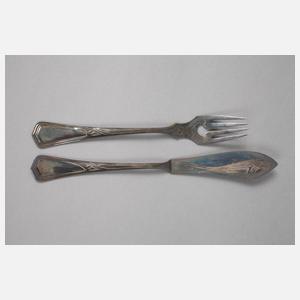 WMF Fischbesteck Jugendstil