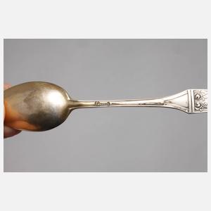 Bruckmann sechs Mokkalöffel Jugendstil