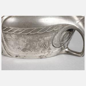 Albin Müller drei Teile Jugendstil