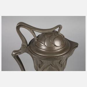 Große Jugendstilkanne