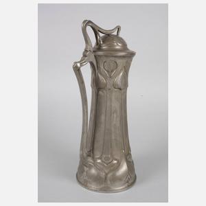 Große Jugendstilkanne