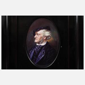 Emailbildplatte Richard Wagner
