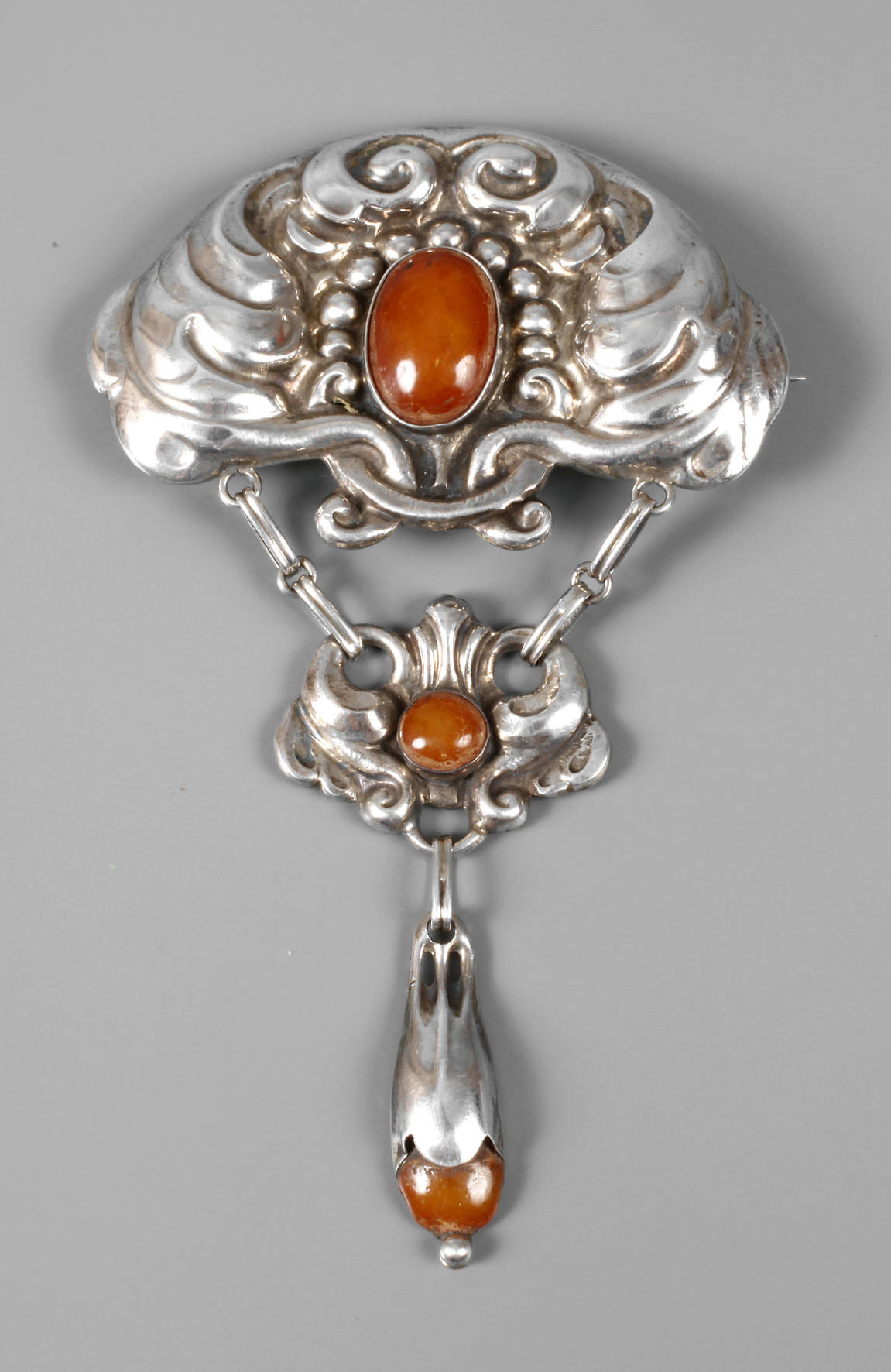 Evald Nielsen, attr., für S. L. Jacobsen, seltene Brosche