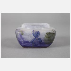 Daum Nancy Schale Veilchendekor