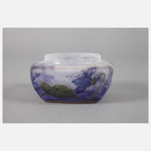 Daum Nancy Schale Veilchendekor