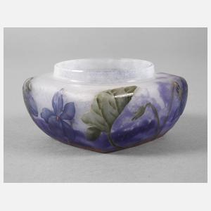 Daum Nancy Schale Veilchendekor