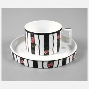 Ludwig Hohlwein Tasse mit Untertasse