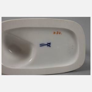 Meissen ”Ziegenbock auf Napf, klein”