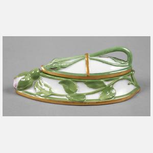Meissen kleine Deckeldose Jugendstil
