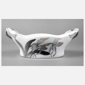 Royal Copenhagen Jardiniere mit Libellengriffen